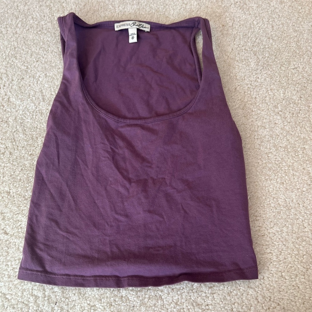 Purple Sleeveless Women's Top